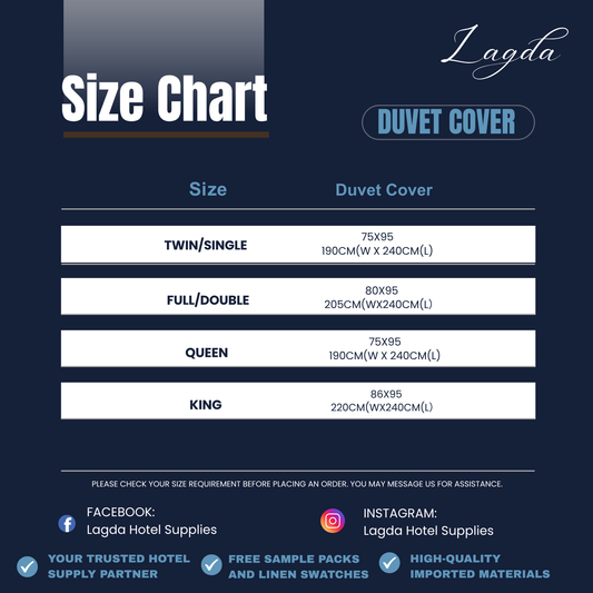 Brushed Cotton - Hotel Duvet Cover (Stripes white)