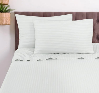 Deep-Pocket Brushed Cotton 4in1 Hotel Bedsheet Set
