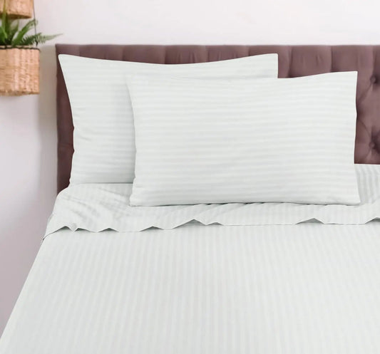 Deep-Pocket Brushed Cotton 4in1 Hotel Bedsheet Set