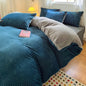 5in1 Duvet Bedsheet Set QUEEN 1 Fitted Sheet, 1 Duvet Filler, 1 Duvet Cover, 2 Pillowcases