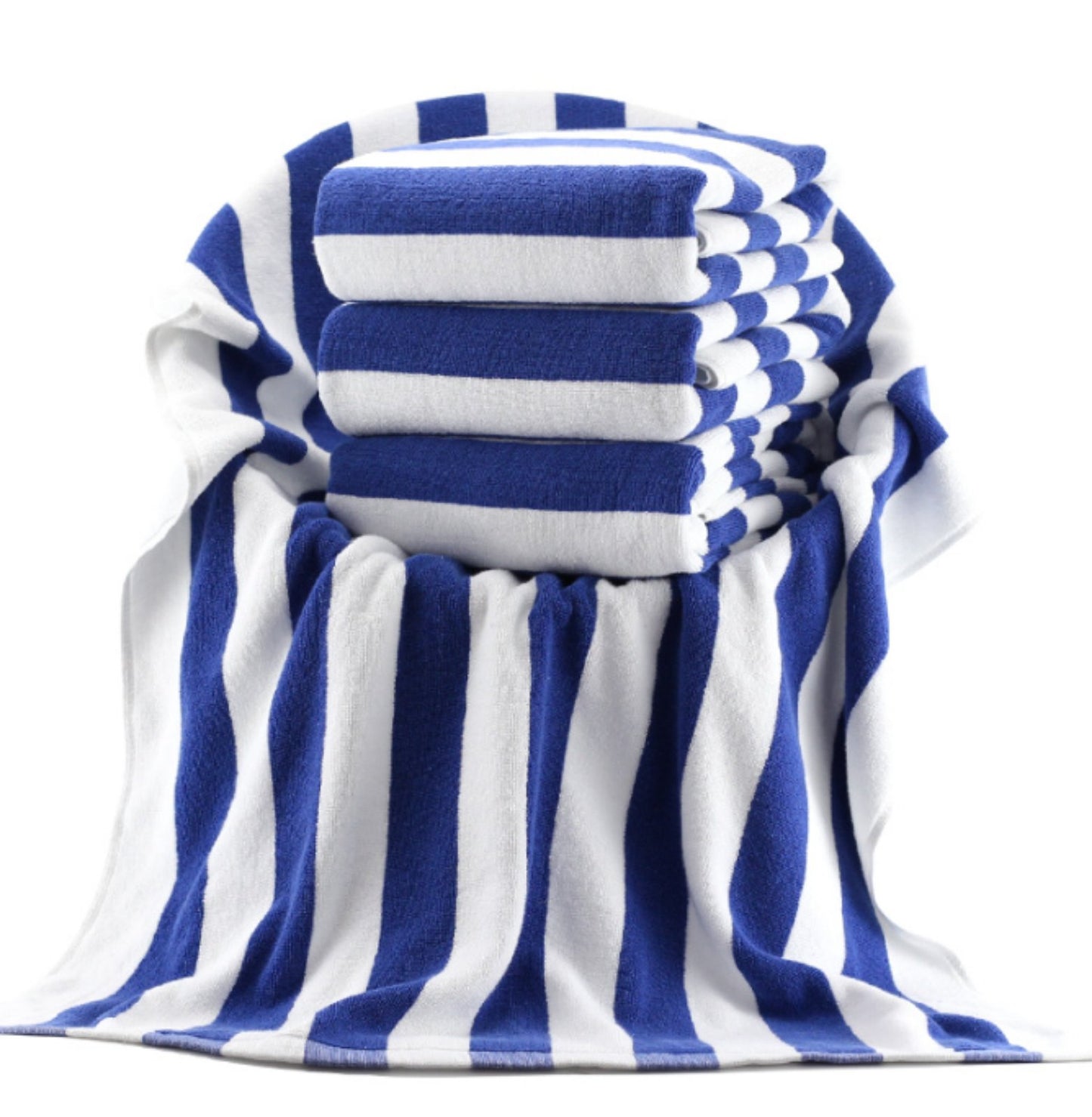 Luxury Hotel Pool Towel / Beach Towel – 100% Pure US Cotton 650grams | Extra Thick & Absorbent (1-Piece)