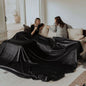 Modern Plaid Fleece Weighted Blanket