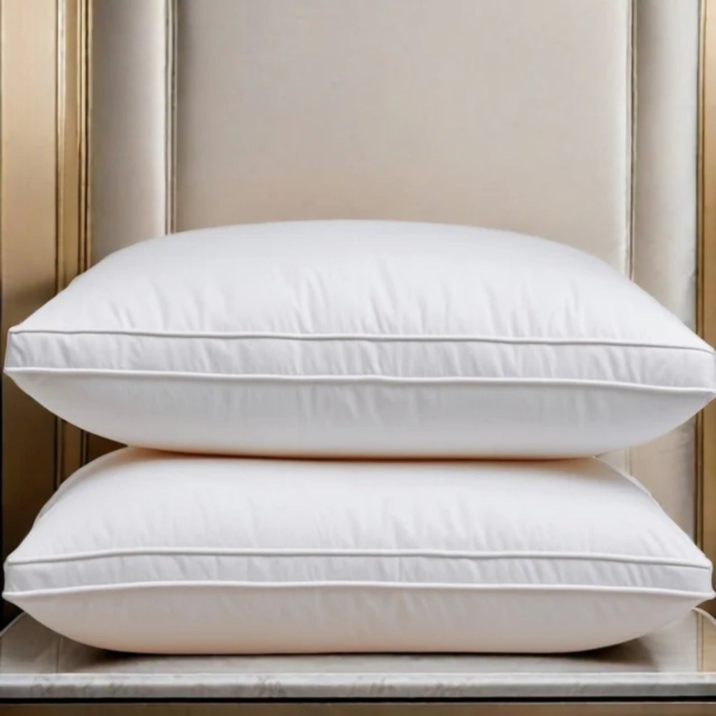 BUY 1 TAKE 1 DOUBLE GUSSET HOTEL PILLOW QUEEN SIZE 1200 GRAMS