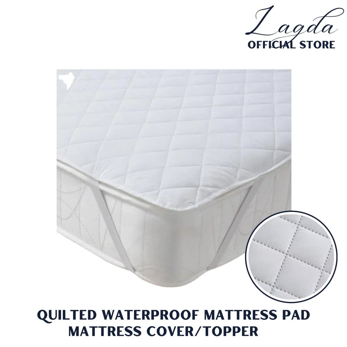 Quilted Waterproof Mattress Protector / Hotel Mattress Protector/ Waterproof Pillow Protector