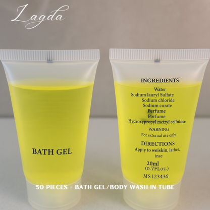 50-Pieces Hotel Amenities/ Guest Kits – Dental Kit/Bath Gel/ Shampoo/Soap