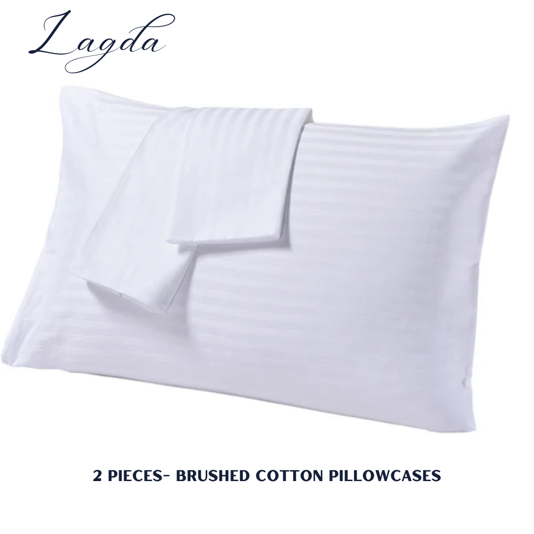 Brushed Cotton Pillowcases (2pcs)