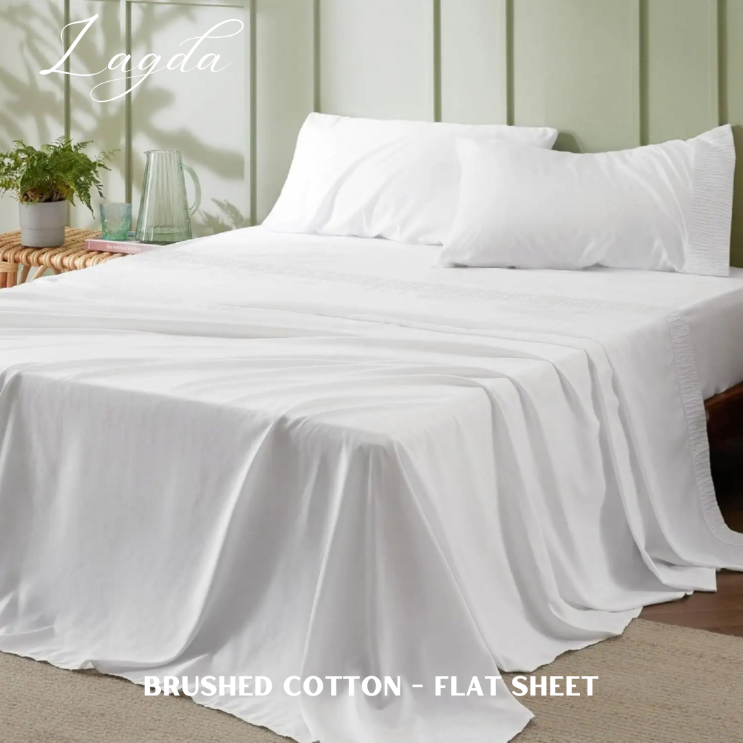 Brushed Cotton - Flat Sheet