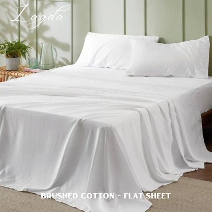 Brushed Cotton - Flat Sheet