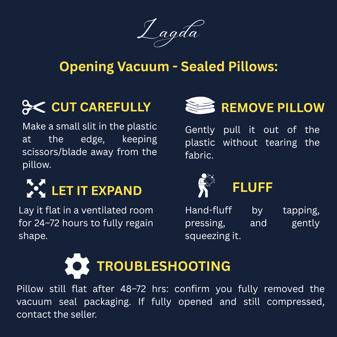 Hotel Pillows - Pack of 2 Queen Size
