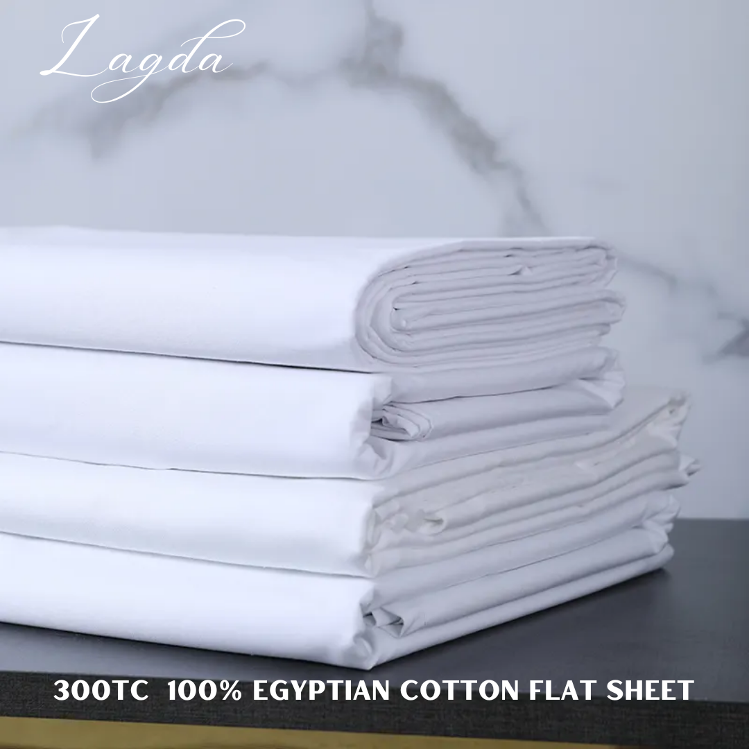 Flat Sheet - 300TC 100% Egyptian Cotton