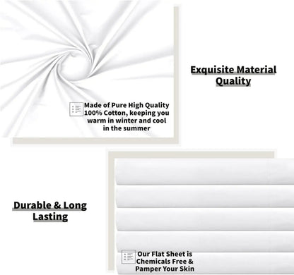 Flat Sheet - 300TC 100% Egyptian Cotton