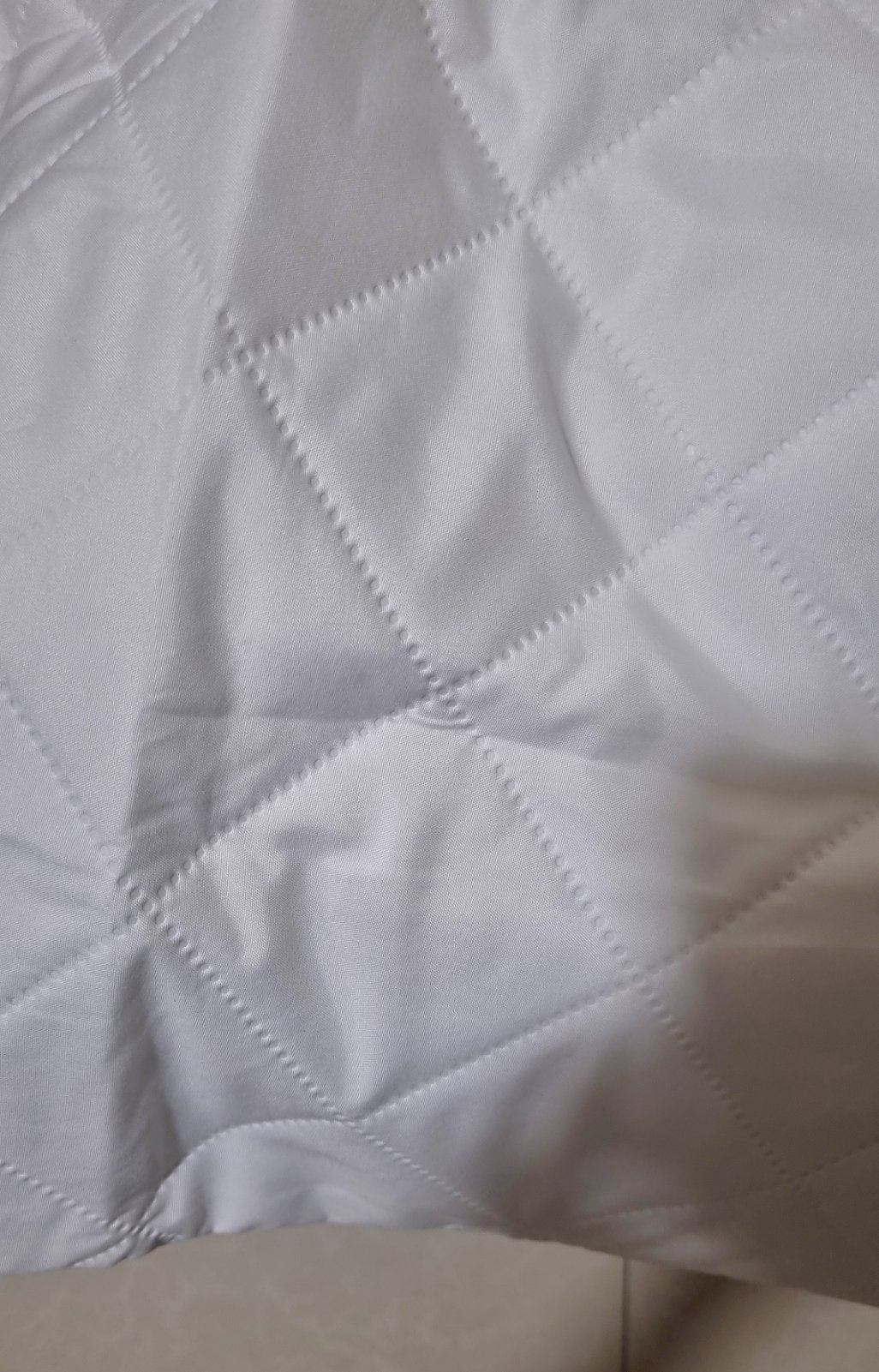 100% Waterproof Pillow Protector- Ultrasonic Quilting