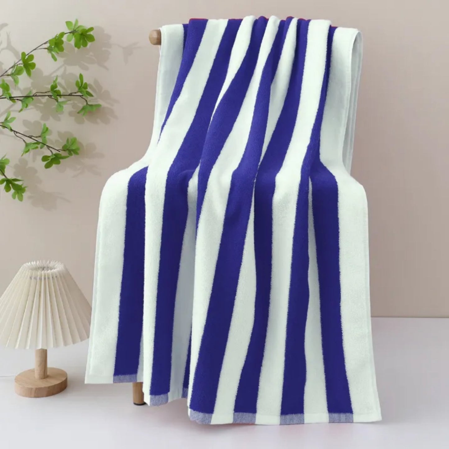 Luxury Hotel Pool Towel / Beach Towel – 100% Pure US Cotton 650grams | Extra Thick & Absorbent (1-Piece)