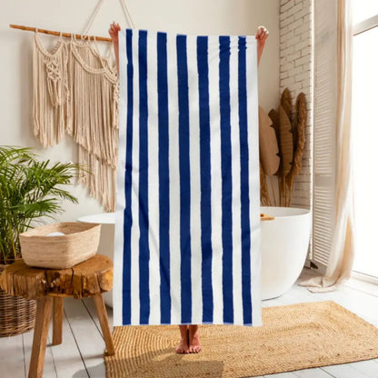 Luxury Hotel Pool Towel / Beach Towel – 100% Pure US Cotton 650grams | Extra Thick & Absorbent (1-Piece)